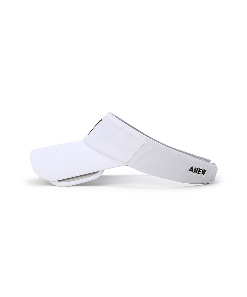 Uni Sunblock Visor - White
