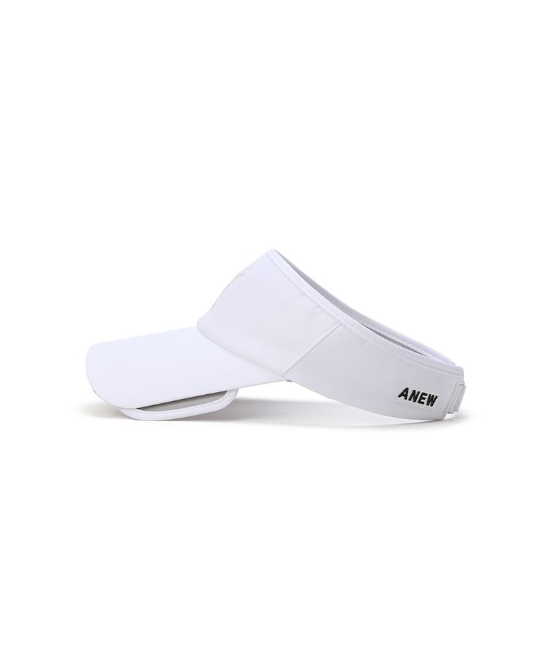 Uni Sunblock Visor - White