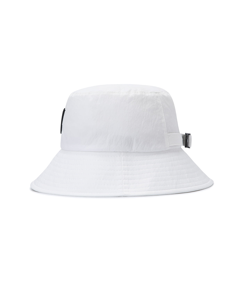 Uni Multi Pocket Bucket Hat - White