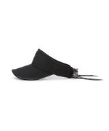 Women's Essential Ribbon Visor - Black