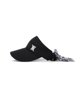Women's Paisley Block Visor - Black