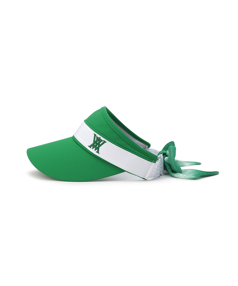 Women's Paisley Block Visor - Green