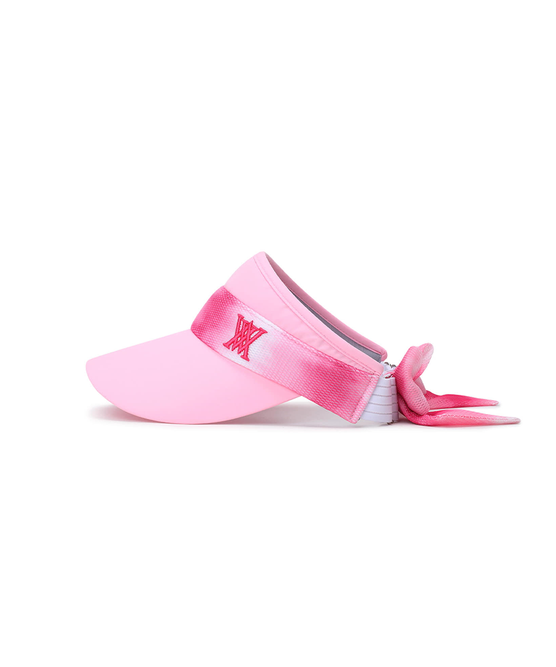 Women's Paisley Block Visor - Light Pink