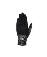 Women's Paisley Mesh Glove (PAIR) - Black