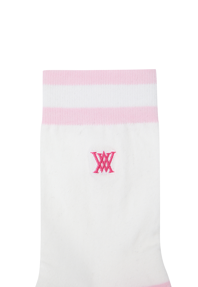 Women's Middle Socks - Pink