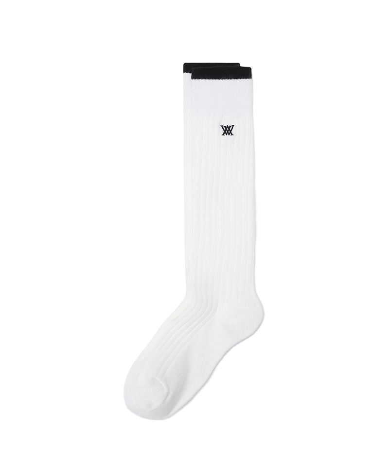 Women's Knee Socks - White