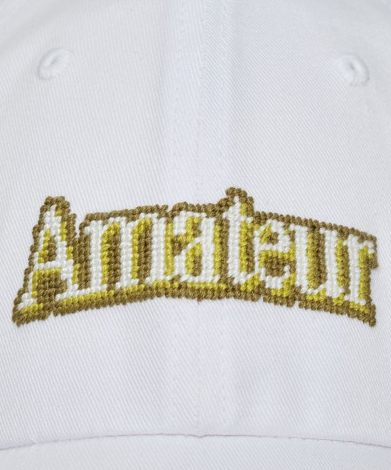 LOLONG Amateur Needle Point Hat - White