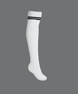 Slim Golf 50cm Over The Knee Socks - White