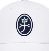 Castelbajac Men's Egg Blazon Point Ball Cap - White