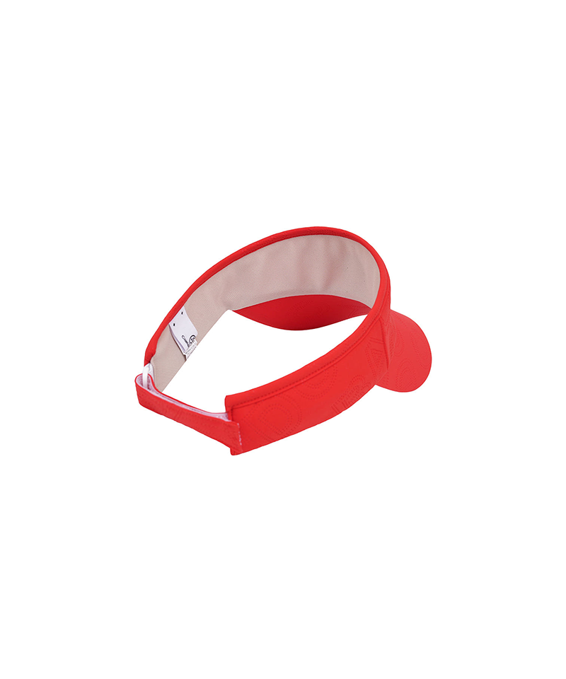 Castelbajac Men's Jacquard Egg Blazon Sun Cap - Red