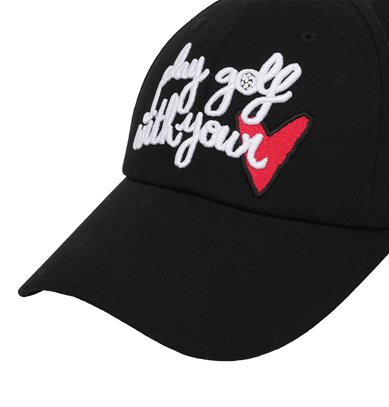 Castelbajac Women's Embroidered Point Ball Cap - Black