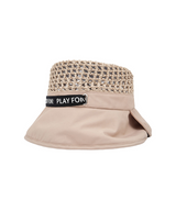 Castelbajac Women's Knit Bucket Hat - Beige