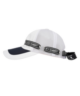 Castelbajac Women's Ribbon Point Mesh Ball Cap - White