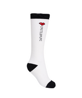 Castelbajac Women's Heart Point Knee Socks - Black