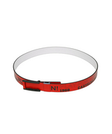 Castelbajac Men's Print Buckle Belt - Red