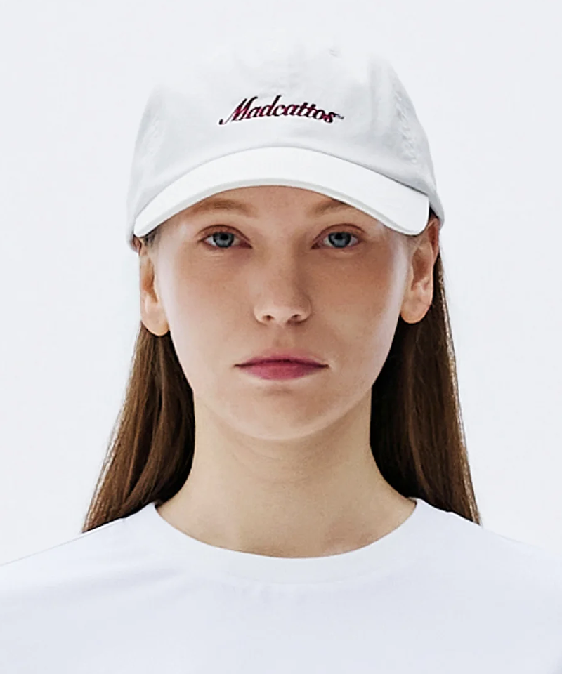 MCC Bio Washed Logo Ball Cap - Off White