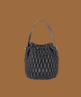 Black Label Tote & Shoulder Padded Quilted Bag - 2 Colors