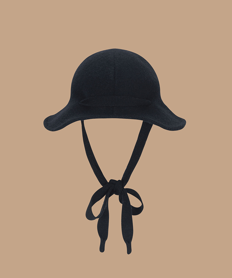Black Label Wool Bonnet Bucket Hat - 4 Colors