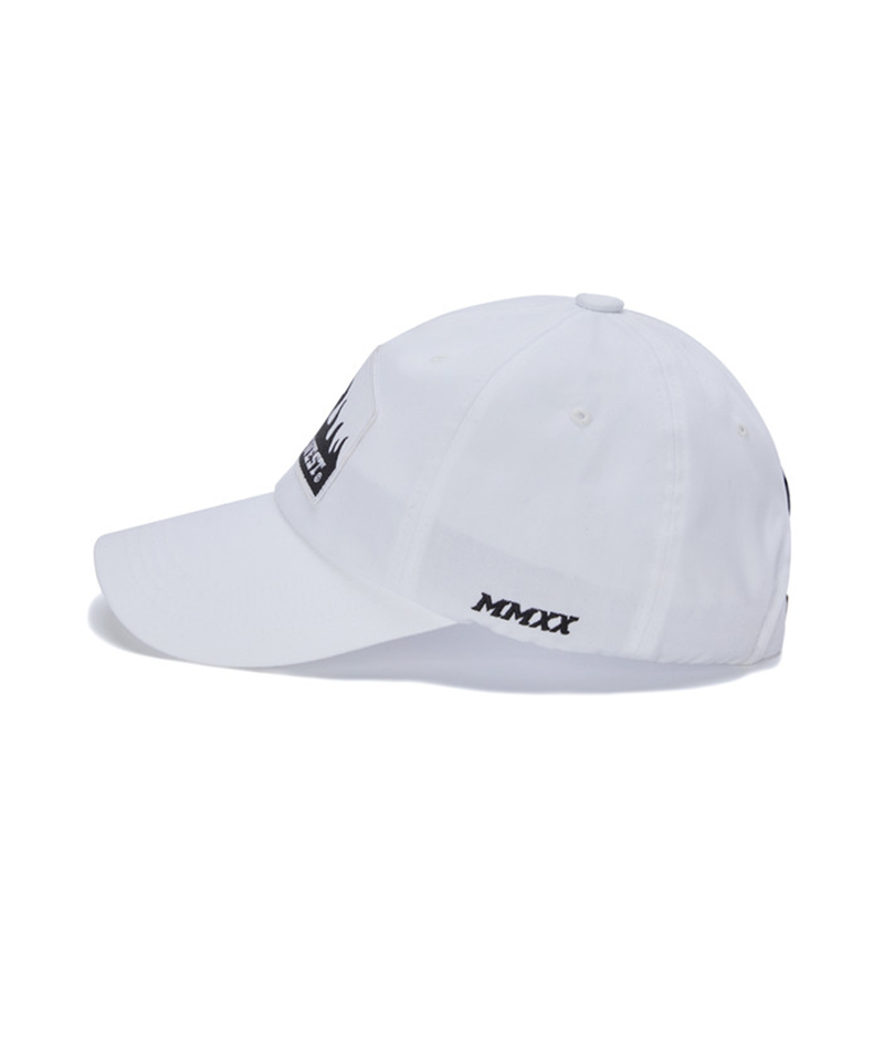 Jamie West Flame Ballcap - White