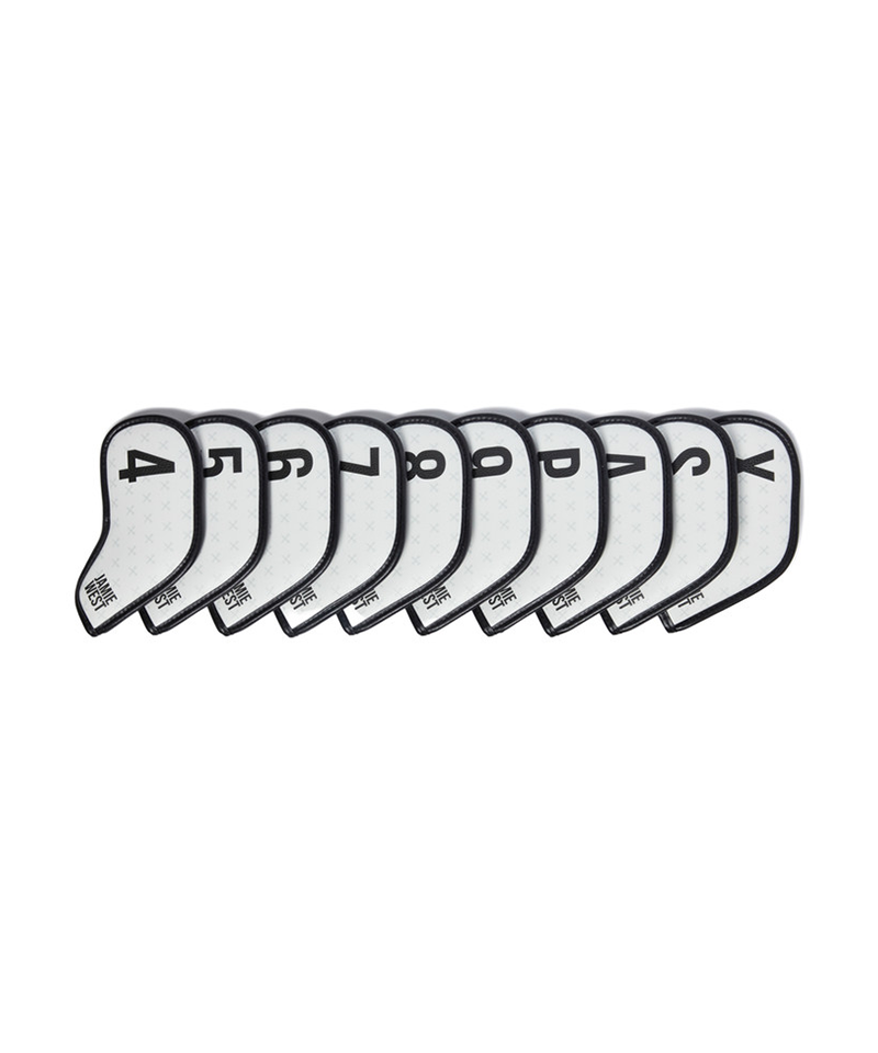 Jamie West Henry Iron Headcovers - White