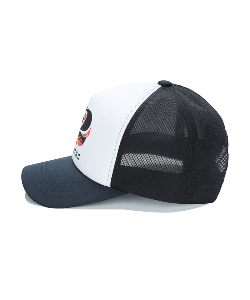 Jamie West No.72 Retro Meshcap - White