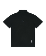 Jamie West Woven Combined Point P-Shirts - Black