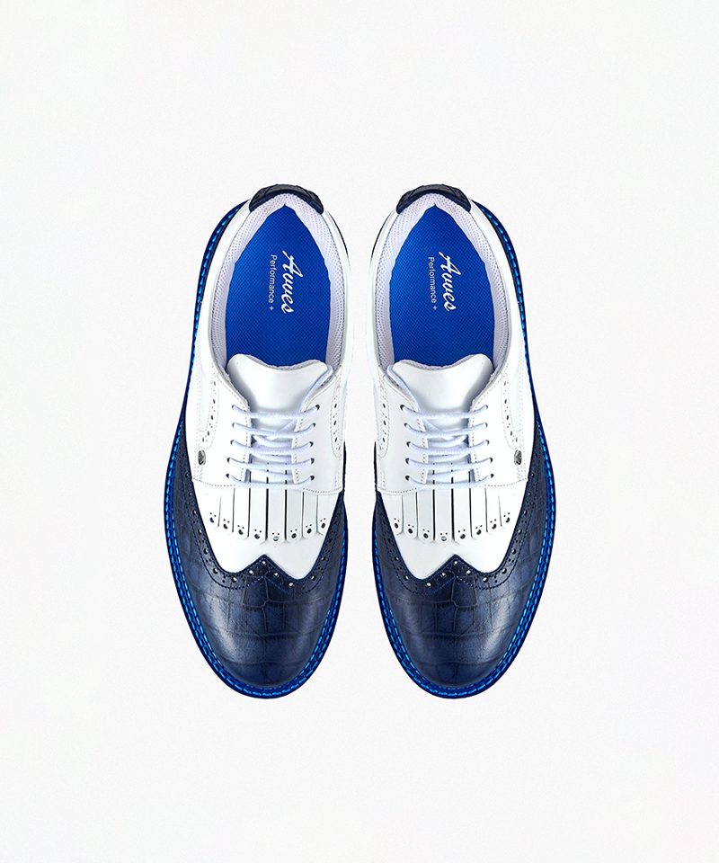 AVVES Men's Phoenix Crocodile - Navy