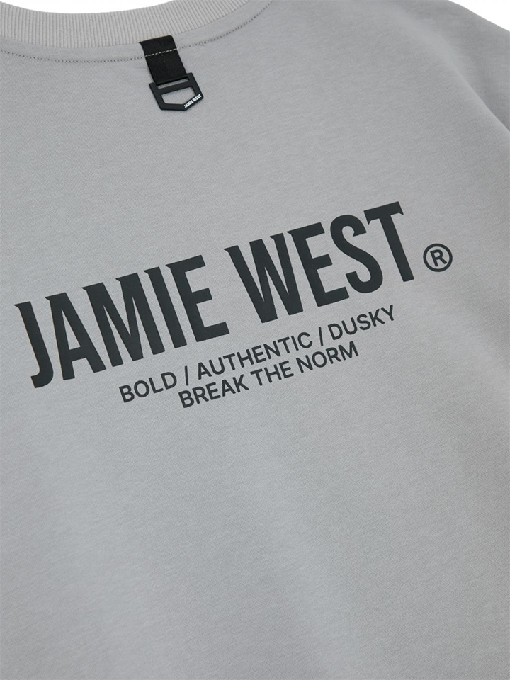 Jamie West Essential Sweatshirts - Grey