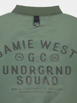Jamie West Squad MA-1 Heavy Jumper - Green