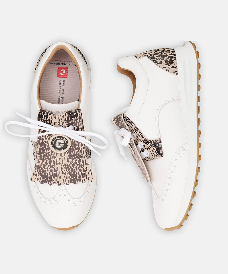 Pasqualle - White/Cheetah