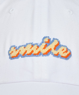 LOLONG Smile Needle Point Hat - White