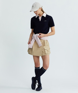 Monday Flow Women's Slim Basic Knee Socks - Navy