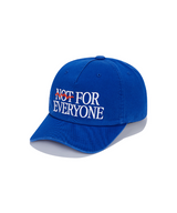 Jamie West Slogan Embroidery Washed Ballcap - Navy