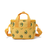 Lunch Cooler Bag Shoulder Strap Avocado - Yellow
