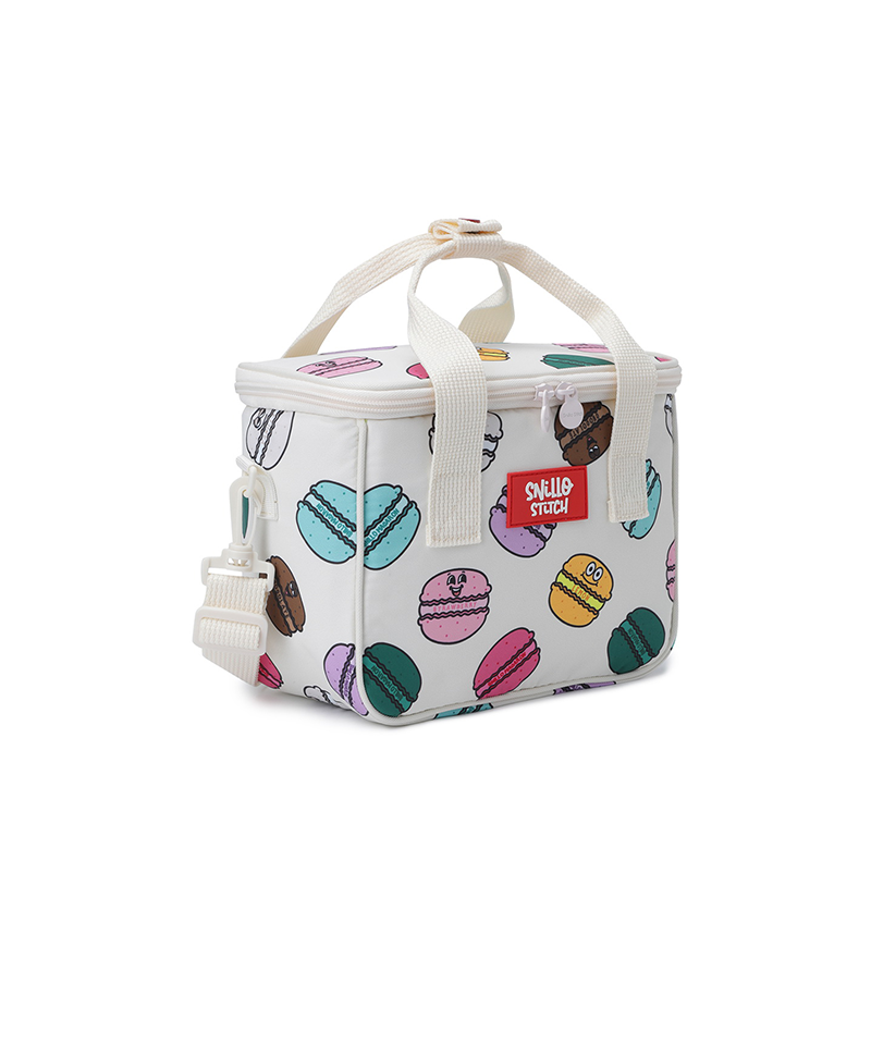 Lunch Cooler Bag Shoulder Strap Macaron - Ivory