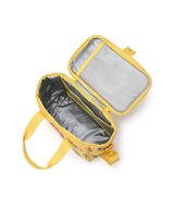 Lunch Cooler Bag Shoulder Strap Pizza - Yellow