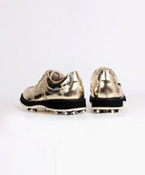 [Warehouse Sale] Giclee No.21 Premium Leather Golf Shoes - Gold