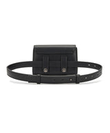 Octa Angle Belt Bag - Black