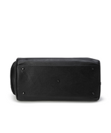 Uni Vintage Leather Boston Bag - Black