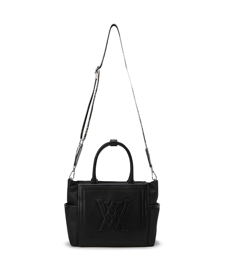 Women's Two Tone Tote Bag - Black