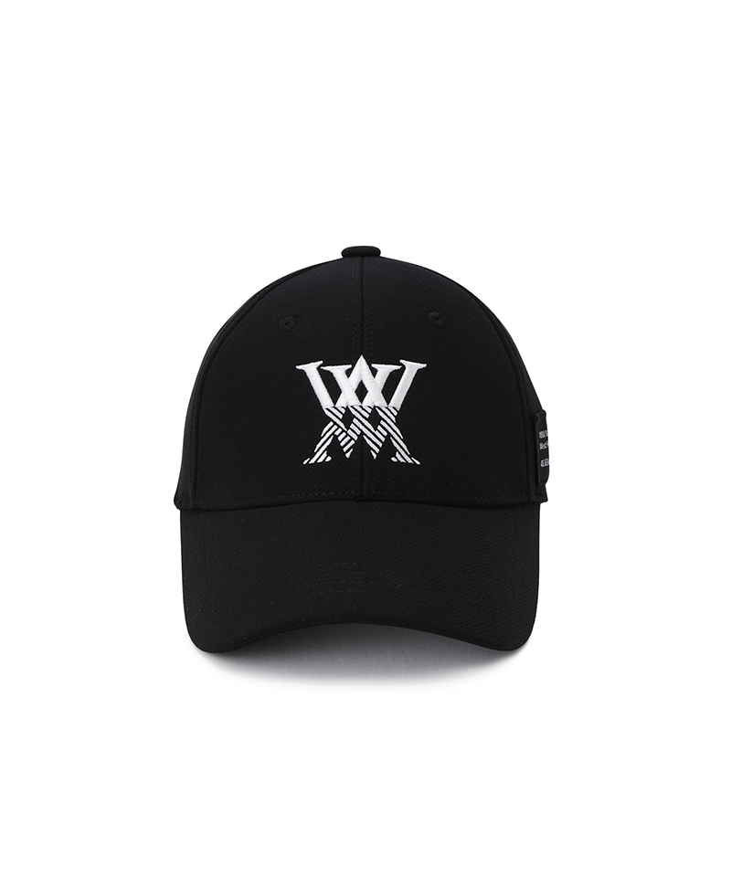 Uni Essential Cotton Cap - Black