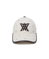 Uni Logo Stitch Peach Cap - Light Beige