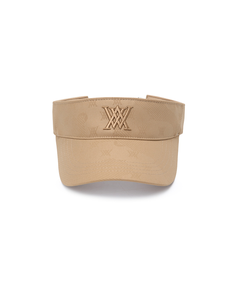 Uni Tee Holder Logo Visor - Camel