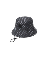 Uni Logo Mosaic Reversible Bucket Hat - Black