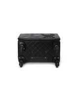 Uni Logo Point Quilted Carrier Bag - Black