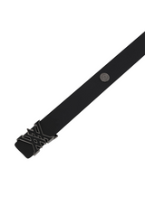 Women's Double Belt - Black