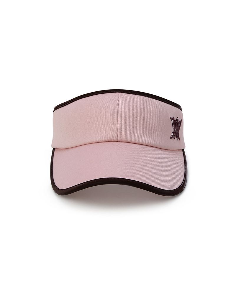 Women's Centre Incision Visor - Light Pink