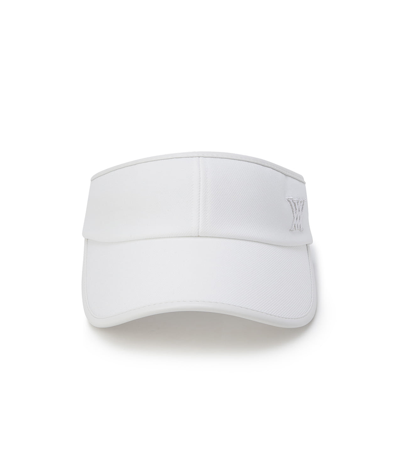 Women's Centre Incision Visor - White