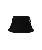 Women's Layered Wide Visor - Black