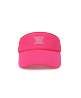 Women's Knit Ribbon Visor - Pink